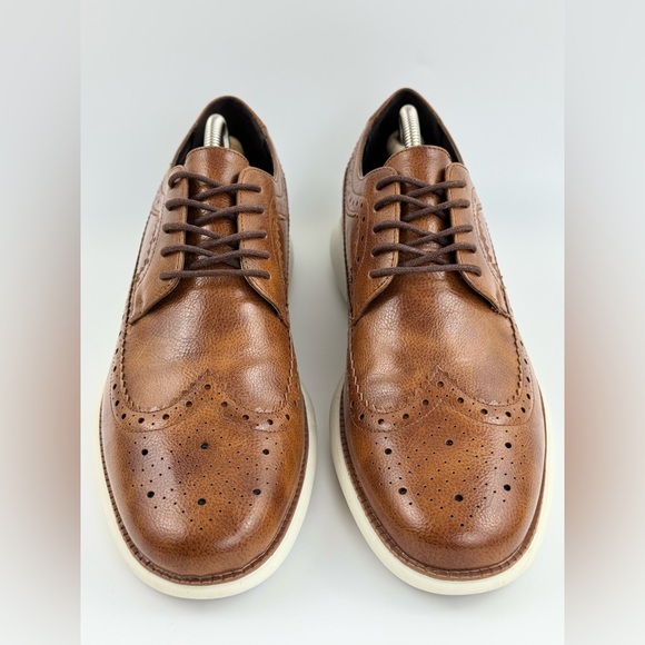 Van Heusen Luke Memory Foam Comfort Oxford Wing-Tip Shoes, Men's Size 11.5M - Picture 4 of 11